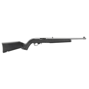 RUGER 10/22 22 LR 16.4" 10rd w/ Threaded Barrel - Black & Stainless Steel