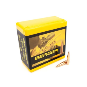 BERGER BULLETS Reloading Bullets Long Range Hybrid Target Rifle 25 Cal 135 Grain 500rd