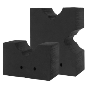 ALLEN Soft Rock Shooting Rest Black Foam Front/Rear Bag