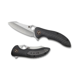 SPYDERCO Magnitude Carbon Fiber Plain Edge - Spyderco