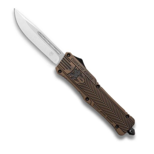 COBRATEC Small Bronze Distressed CTK-1 Drop Not Serrated - Cobratec