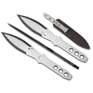 SPYDERCO SpyderThrowers Large Set of 3 Plain Edge - Spyderco