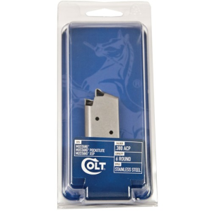 COLT Mustang Pocketlite 380ACP 6rd SS Magazine - Colt