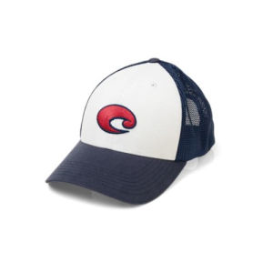COSTA Chesapeake Trucker Hat - Whtie / Navy - Costa