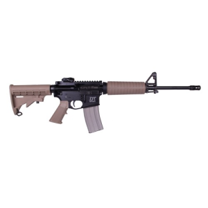 DEL-TON DT Sport Mod2 5.56 NATO 16" 30rd Semi-Auto Rifle - Black / FDE
