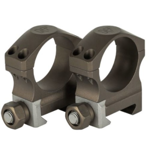 NIGHTFORCE XTRM Ring Set 1.0" Med 30mm Ultralite 4 screw DE