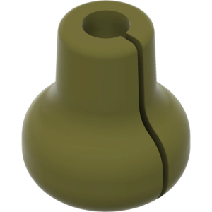 PINE RIDGE ARCHERY Beak Button (Nose/Kisser) - Olive Green (1/pkg.)