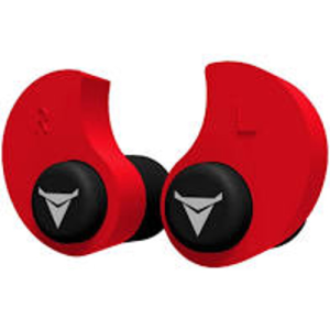 DECIBULLZ CUSTOM MOLDED EARPLUGS-RED