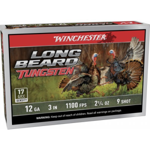 WINCHESTER AMMO 12Ga 3" #9 Long Beard TS17 2-1/4oz 5rd