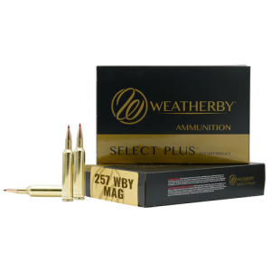 WEATHERBY 257 Wby 92Gr Hammer Custom Select Plus