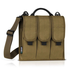 SAVIOR EQUIPMENT Rifle Caliber Mag Holder/ 6-12 Mag Dark FDE