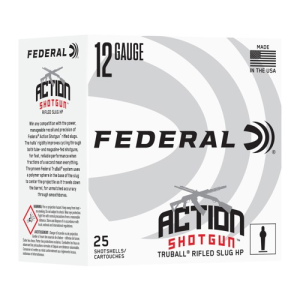 FEDERAL AMMO 12 Ga 2.75" 1300 FPS Truball Slug 25rd