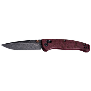 HOGUE Mysto 3.4" ABLE Lock Clip Point Blk/Redstone/Fire