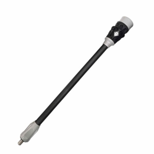 CONQUEST ARCHERY 3K Carbon Weave Stabilizer Stone Grey 10"