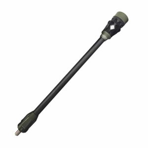 CONQUEST ARCHERY 3K Carbon Weave Stabilizer OD Green 8"