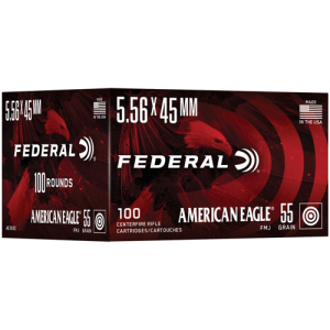 Federal XM193 55-grain FMJ 5.56