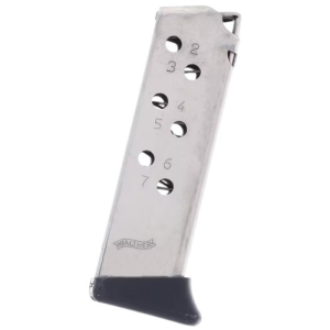 WALTHER ARMS PPK 32 ACP 7rd Finger Rest Nickel