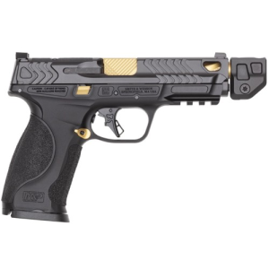 SMITH & WESSON M&P 2.0 9mm 4.25" 17rd/23rd OR Comp - Gold & Black