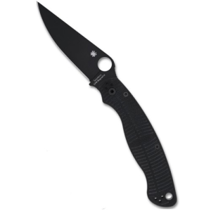 SPYDERCO Military 2 Salt Black Plain Edge