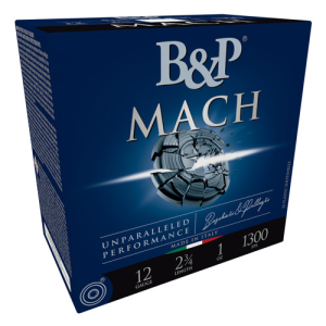 B&P AMMO 12Ga F2 Mach 1 oz 7.5Shot 25rd