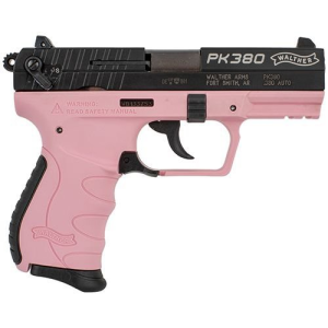 WALTHER ARMS PK380 380 ACP 3.6" Blue 8rd Pink Frame