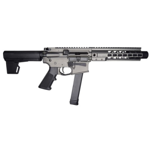 BRIGADE MFG BM-9 9mm 9" Blk 33+1 TG w/ PISTOL BRACE
