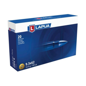 LAPUA AMMO 9.3x62 185Gr OT 20rd