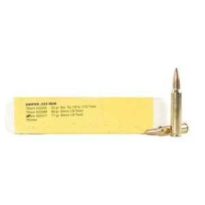 BUFFALO BORE 223 Rem 77Gr Sierra BTHP 20rd