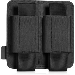 SAVIOR EQUIPMENT 2-Slots Pistol Cal Carbine Mag Holder Obsidian Blk
