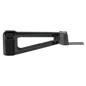 SB TACTICAL AK Triangle Side-Folding Brace BlkSB Logo AK Adptr