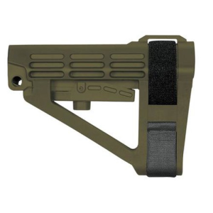 SB TACTICAL SBA4 OD Green 5-Position Adjustable