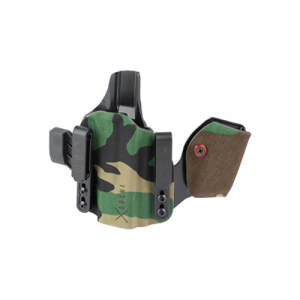 SAFARILAND Incog X Glock 19/17 Mag Caddy RH Cord Woodland