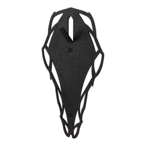 ALLEN EZ Mount Silhouette Skull Peg Wall Mount Blk Steel