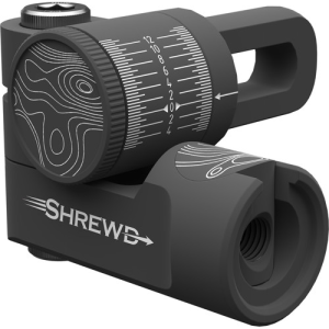 SHREWD Atlas Single Adjustable Side Bar Bracket-flnt