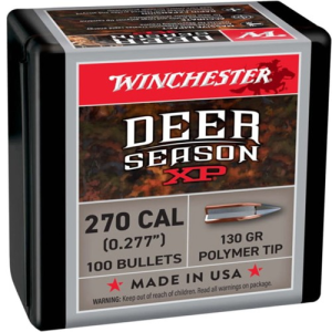 WINCHESTER AMMO 270 Cal Deer Season XP 130Gr 100rd
