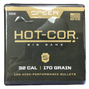 SPEER AMMO Reloading Bullets 32 Caliber (.321") 170Gr SPFN BUL 100rd