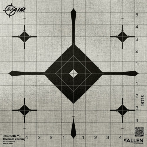 ALLEN Grid Bullseye Adhesive Thermal ID Bullseye Paper