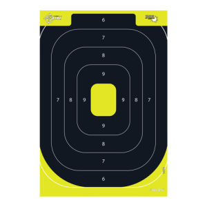 ALLEN Splash Reactive Target IPSC Silhouette Paper Hang