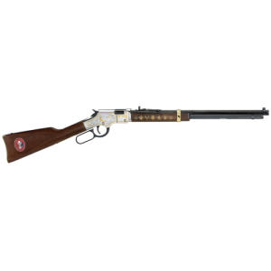 HENRY Golden Boy Eagle Scout Tribute .22LR 20" 16rd Lever Action Rifle - Black / Brass