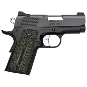 KIMBER Ultra TLE II 1911 45ACP 3" 7rd Pistol w/ Night Sights - Black / G10 Grips