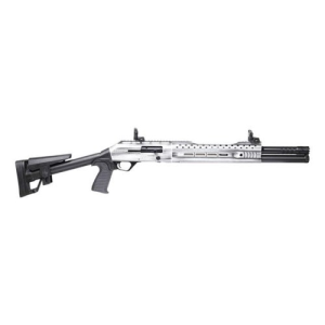 PANZER ARMS EG-240 Tactical 12 Gauge 18.5" 7rd - Brushed Titanium