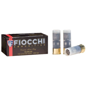 FIOCCHI 12Ga Aero Low Recoil 2.75" 1oz Rifled Slug 10rd