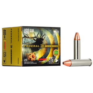FEDERAL AMMO Premium 460 S&W Mag 275gr Barnes Expander BRX Ammunition | 20 Rounds