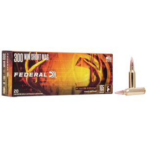 FUSION AMMO 300 WSM 165Gr Bonded Soft Point 20rd