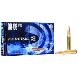 FEDERAL AMMO Power-Shok 308 WIN 150gr Copper Hollow Point Ammunition | 20 Rounds