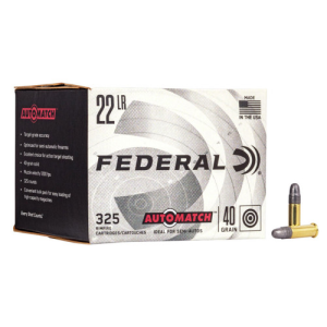 Federal AutoMatch 40-grain .22 LR