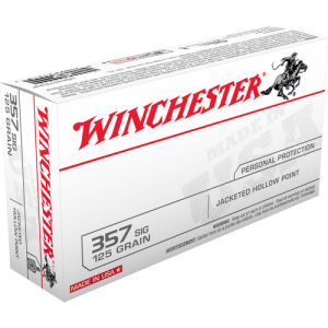 WINCHESTER AMMO 357 Sig 125Gr JHP 50rd