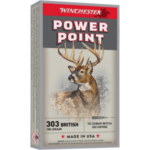 WINCHESTER AMMO 303 British 180Gr SuperX Power-Point 20rd