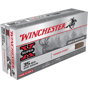 WINCHESTER AMMO 35 REM 200Gr SuperX Power-Point 20rd