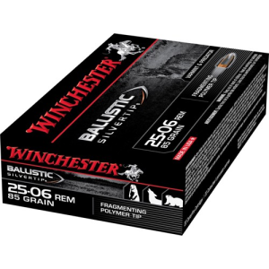 WINCHESTER Ballistic Silvertip 25-06 REM 85gr Fragmenting Polymer Tip Ammunition | 20 Rounds